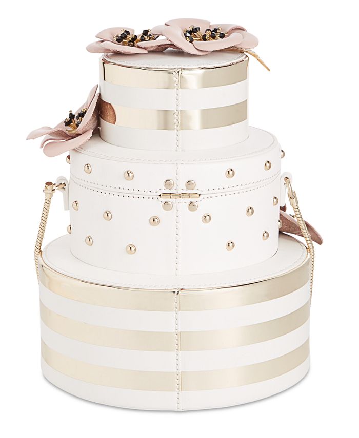 kate spade new york Wedding Belles Wedding Flower Cake Mini Clutch &  Reviews - Handbags & Accessories - Macy's