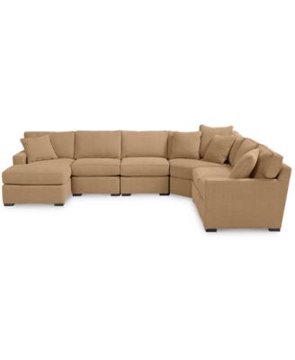 Furniture - Radley 6-Piece Fabric Modular Sectional Sofa