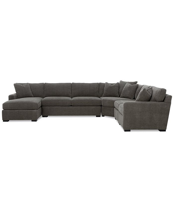 Furniture Radley 5 Piece Fabric Chaise, Sears Sectional Sofa