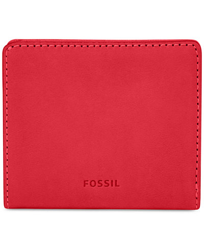 Fossil Emma RFID Leather Bifold Mini Wallet