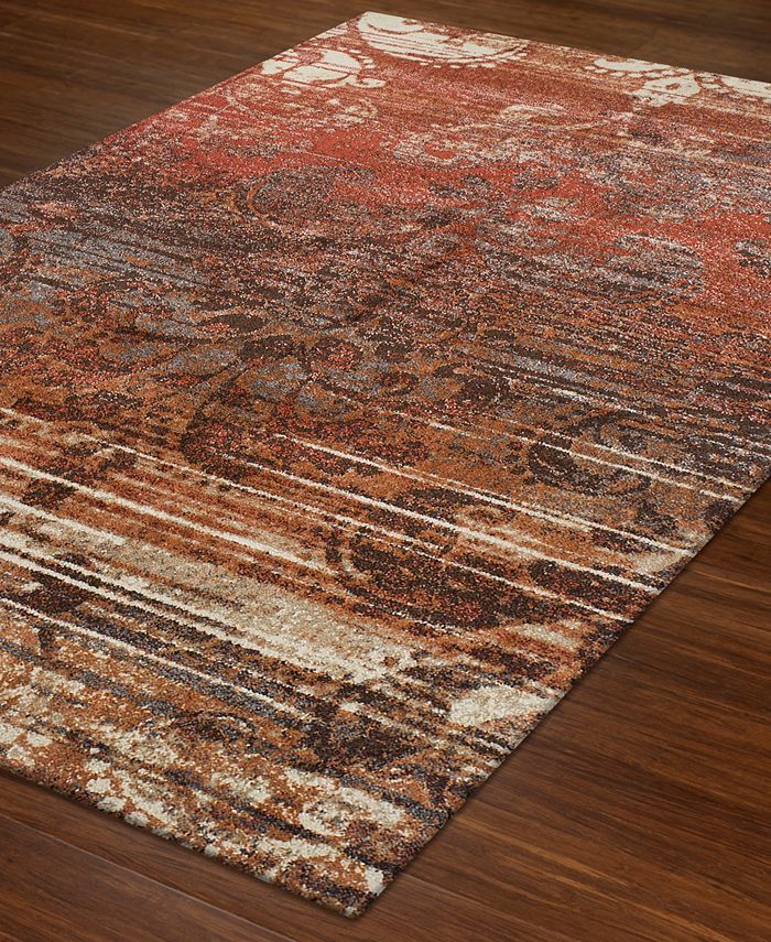 D Style Macy's Fine Rug Gallery Vida VA521 3'3" x 5'1" Area Rug Macy's