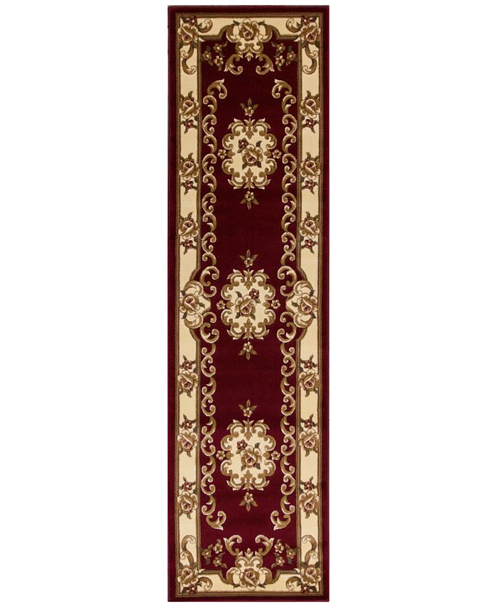 Kas - Corinthian 5308 Red/Ivory Aubusson Area Rugs