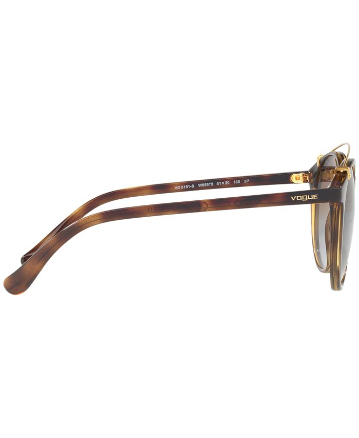 Vogue Eyewear Polarized Sunglasses, VO5161S - Macy's