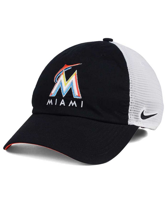 Nike Miami Marlins Dri-Fit Mesh Swoosh Adjustable Cap & Reviews ...