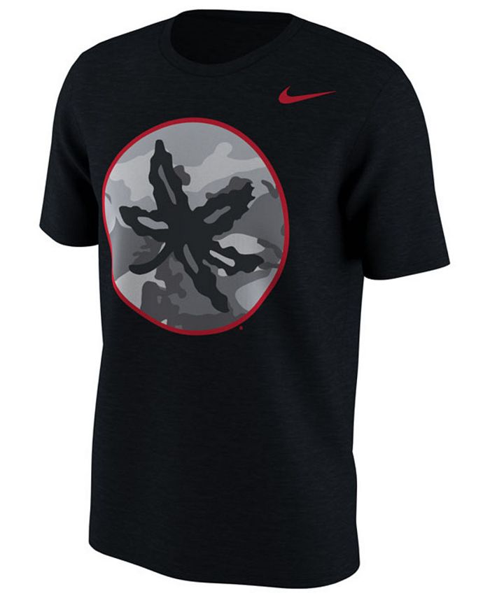 Nike Men's Ohio State Buckeyes Project Fresh Camo Logo T-Shirt ...
