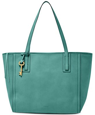 Fossil Emma Leather Tote - Handbags & Accessories - Macy's