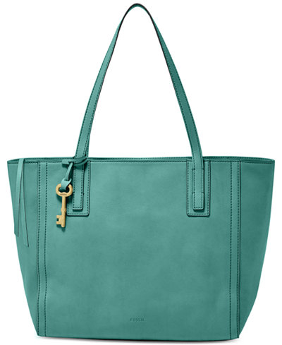 Fossil Emma Leather Tote - Handbags & Accessories - Macy's