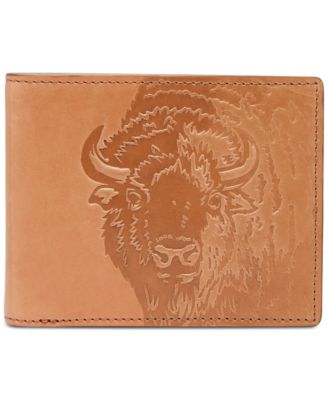 Fossil - Men's Luke RFID-Blocking Bison Leather Bifold Wallet