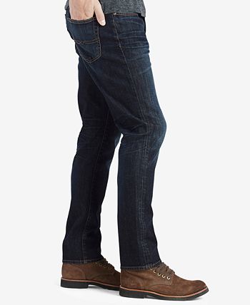 Lucky Brand Men's 410 Athletic Straight Fit Stretch Jeans - Macy's