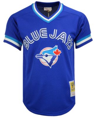 Mitchell & Ness Men's Toronto Blue Jays Script Mesh Jersey - Macy's