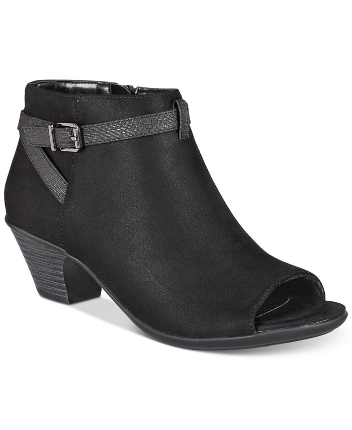 Easy street peep toe booties outlet