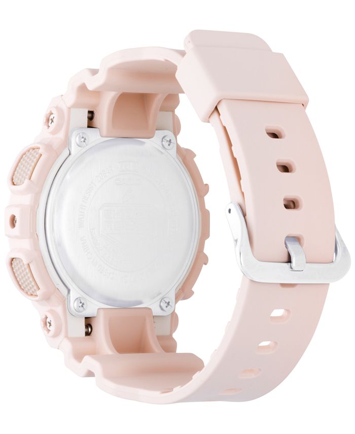 GShock Women's AnalogDigital Blush S Peach Resin Strap Watch 46mm