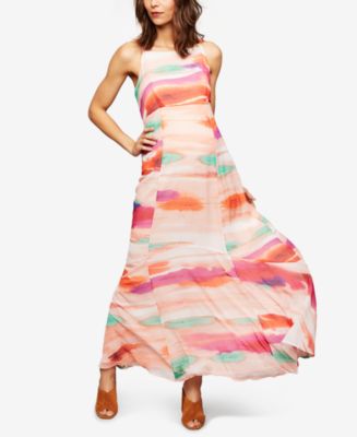 Water Color Print Maxi