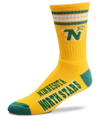 For Bare Feet - 4 Stripe Deuce Crew Socks