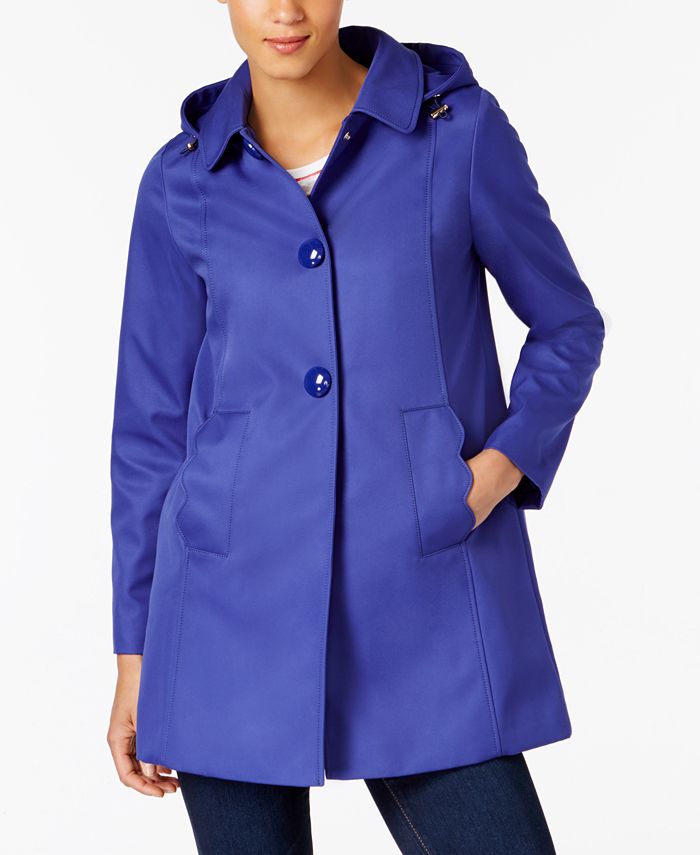kate spade new york A-Line Raincoat - Macy's