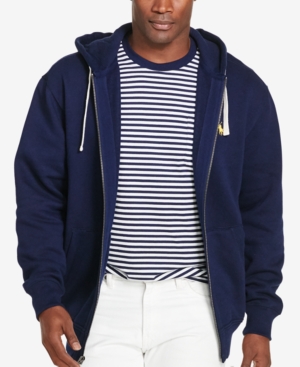 Polo Ralph Lauren Men's Big & Tall Classic Fleece Full Zip Hoodie