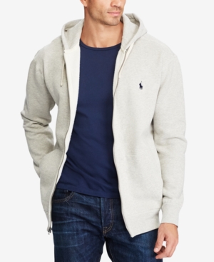Polo Ralph Lauren Men's Big & Tall Classic Fleece Full Zip Hoodie