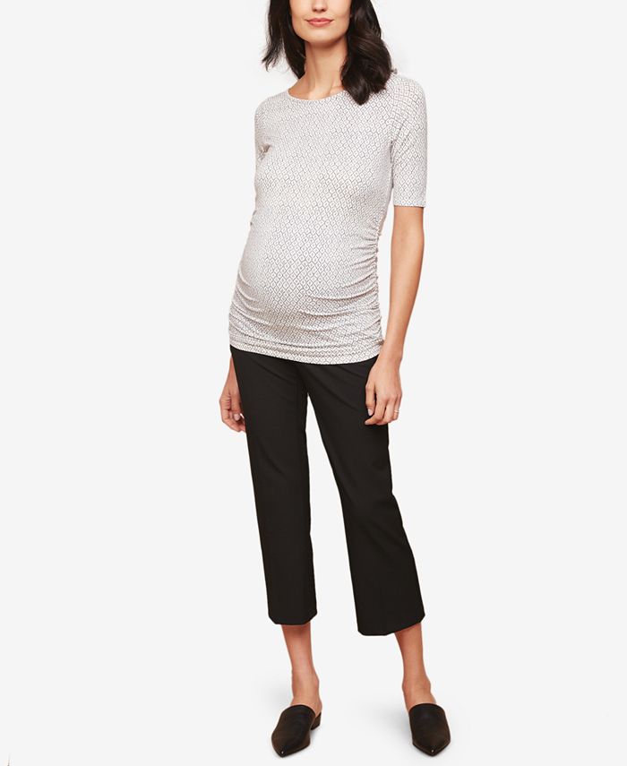 Motherhood Maternity Cropped Pants - Macy's