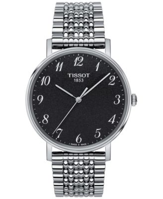 Tissot Men's Swiss Everytime Stainless Steel Bracelet Watch 38mm \u0026 Reviews  - All Fine Jewelry - Jewelry \u0026 Watches - Macy's