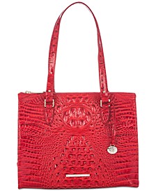 Anywhere Melbourne Embossed Leather Tote 