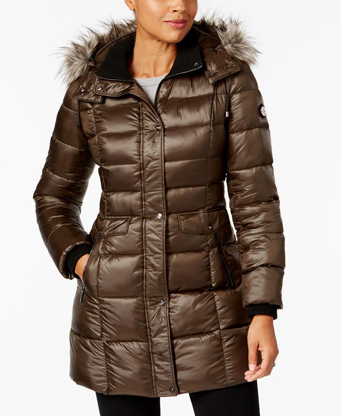 Macys bernardo coat top