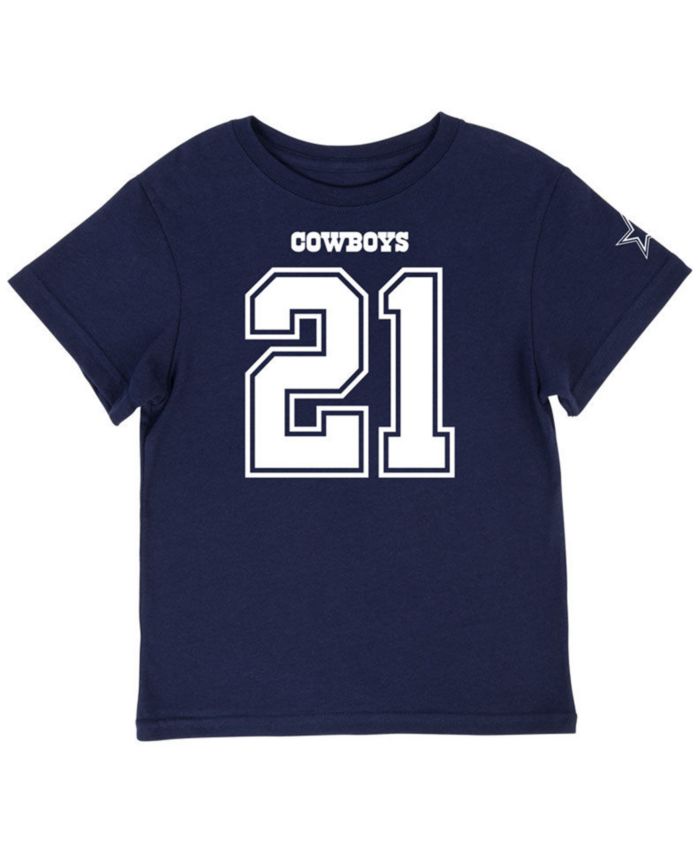 Outerstuff Ezekiel Elliott Dallas Cowboys Eligible Player Name and Number T-Shirt, Toddler Boys' (2T-4T) & Reviews - Sports Fan Shop By Lids - Men - Macy's