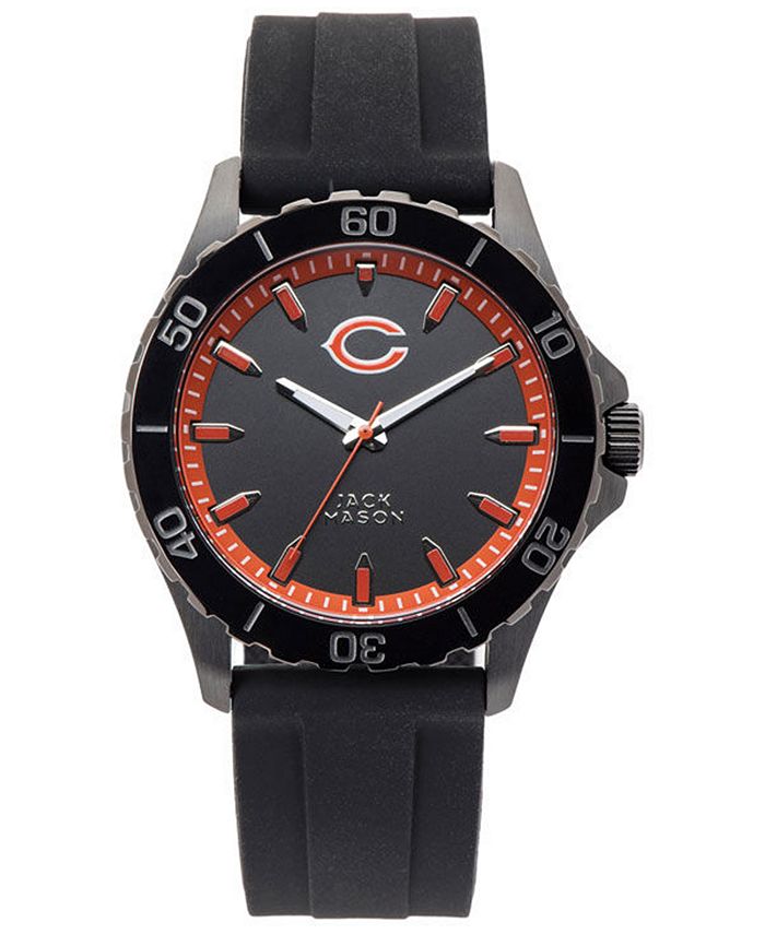 Jack Mason Men s Chicago Bears Sport Silicone Strap Watch Macy s