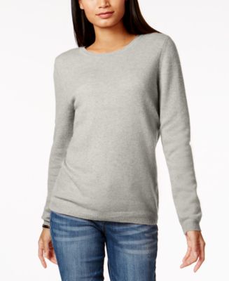 Charter Club Petite Cashmere Sweater, Created for Macy&#39;s & Reviews - Sweaters - Petites - Macy&#39;s