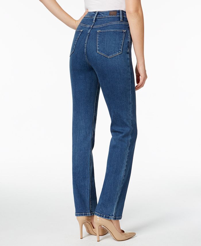 Lee Platinum Petite Gwen Straight-Leg Jeans, A Macy's Exclusive ...