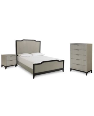 CLOSEOUT! Palisades Bedroom Furniture Set, 3-Pc. Set (Queen Bed, Chest ...
