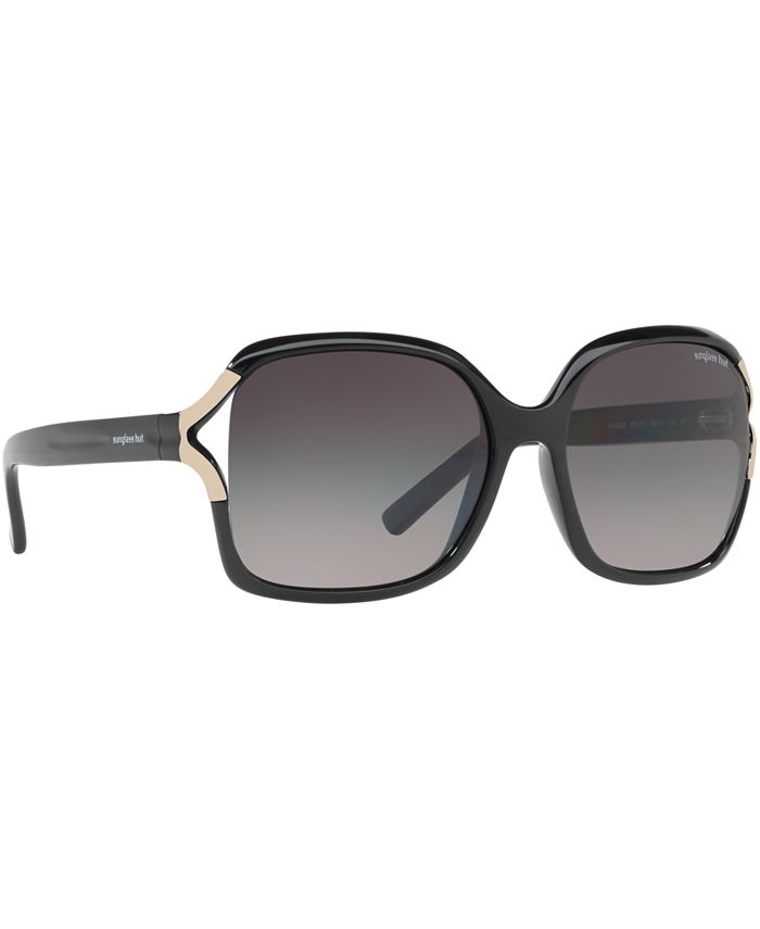 Sunglass Hut Collection Polarized Sunglasses, HU2002 Macy's