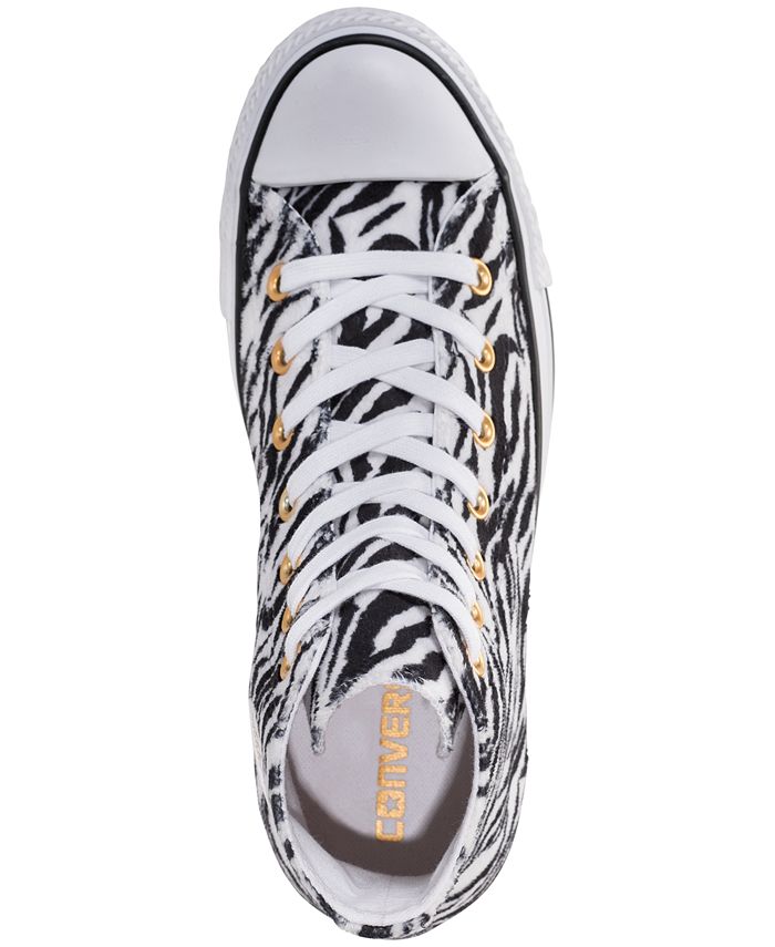 Converse Unisex Chuck Taylor HighTop Animal Print Casual Sneakers from