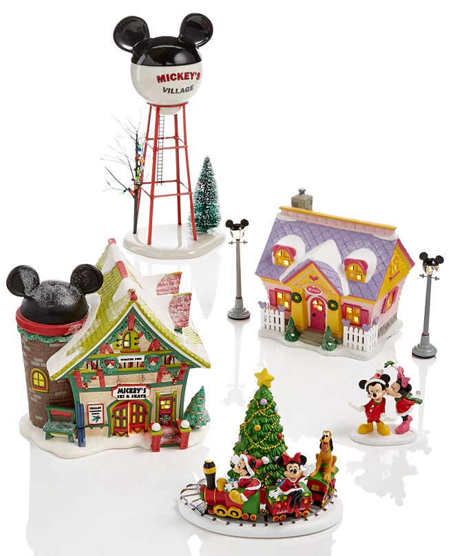 Department 56 Mickey's Christmas Village Collection