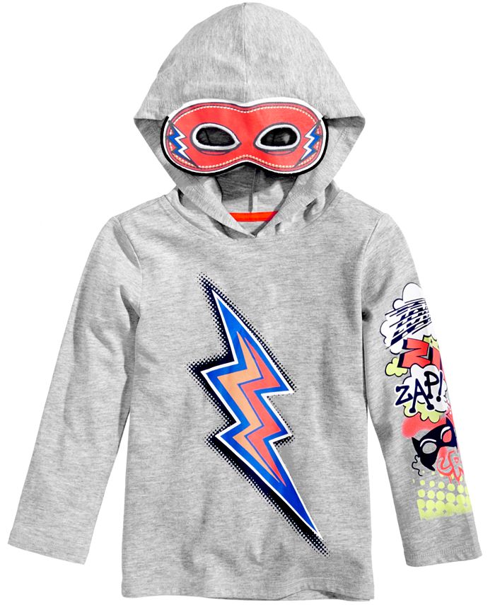 Epic Threads GraphicPrint Hoodie & Mask, Toddler Boys (2T5T), Created for Macy's Macy's
