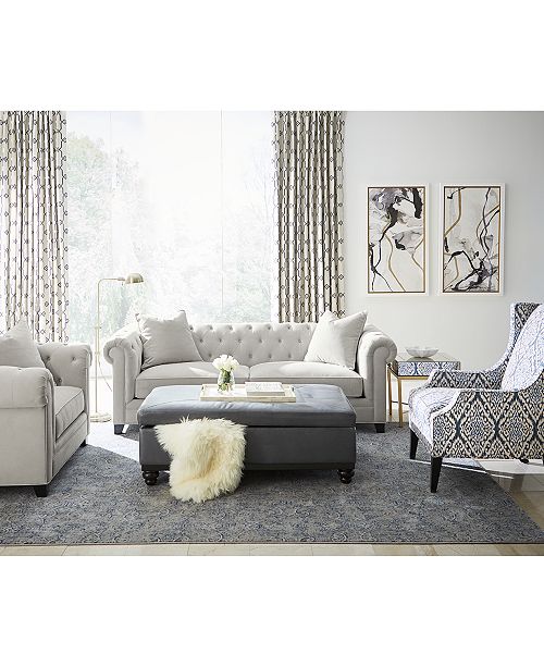 Martha Stewart Collection Saybridge 92 Fabric Sofa Created For