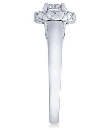 X3 Certified Diamond Engagement Ring 1 ct. t.w. in 18k White