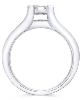 Diamond Cluster Bridal Set (1-1/2 ct. t.w.) in 14k White Gold or 14k Yellow Gold