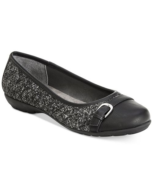 White Mountain Sia Flats, Created for Macy's & Reviews - Flats - Shoes ...