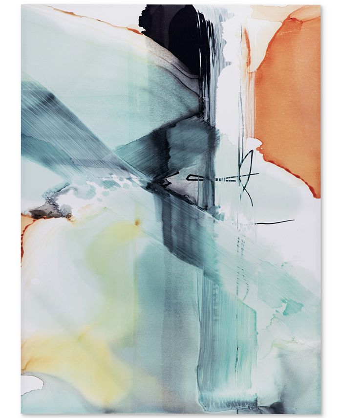 Madison Park - Blue Skies Gel-Coated Canvas Print