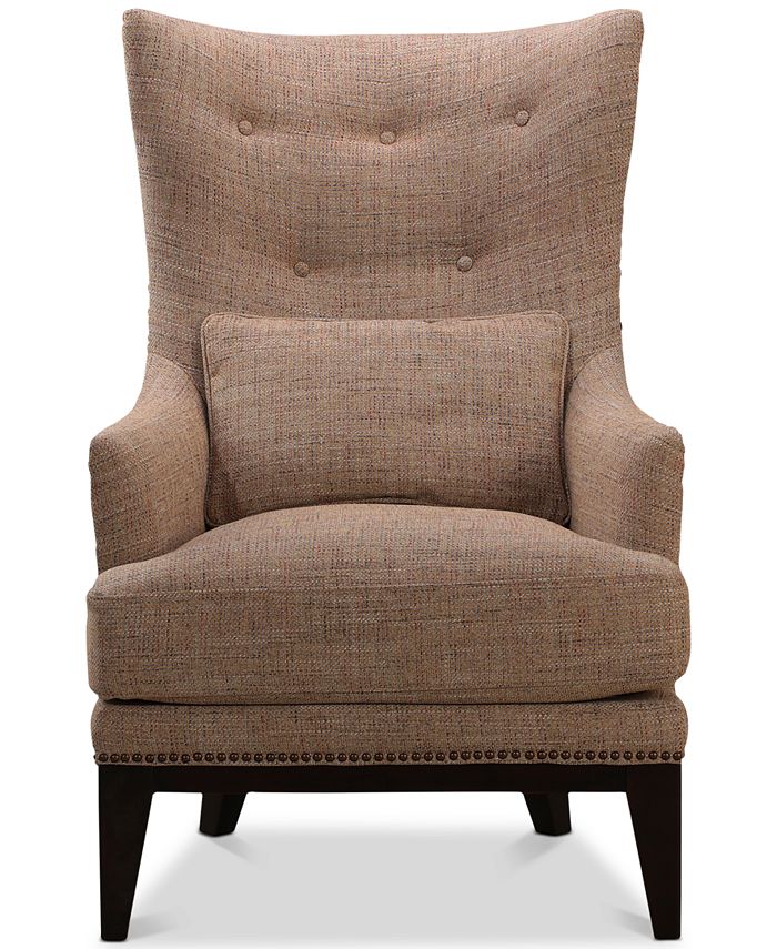 Furniture CLOSEOUT! Roselake Fabric Accent Chair & Ottoman Set, Created for Macy's & Reviews