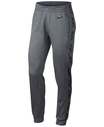 Nike Therma Tapered Training Pants - Pants - Women - Macy's