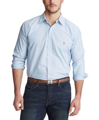 Men's Big & Tall Classic Fit Long-Sleeve Oxford Shirt