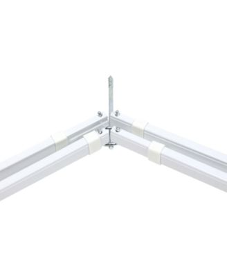 Rod Desyne Bay Window Double Lockseam Curtain Rod