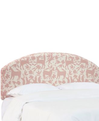 Skyline - Jasmin Twin Curved Headboard, Quick Ship