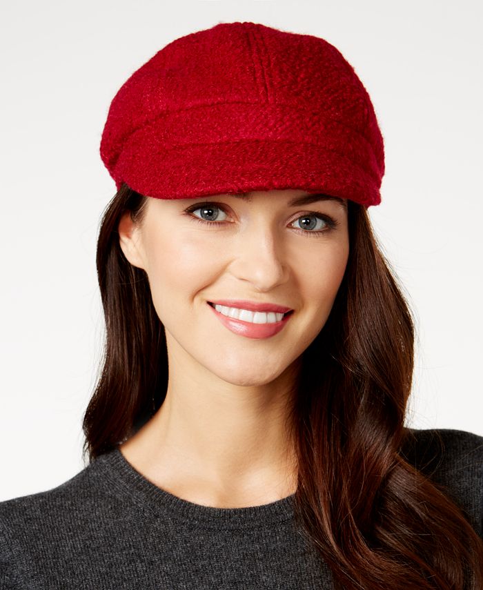 August Hats Bouclé Newsboy Cap Macy's