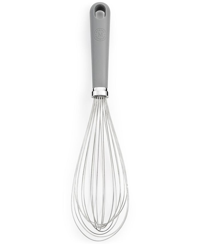 Home Basics Silicone Balloon Whisk with Stainless Steel Handle