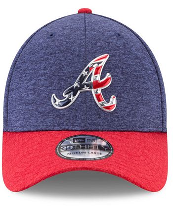 New Era Atlanta Braves Stars & Stripes 39THIRTY Cap - Macy's