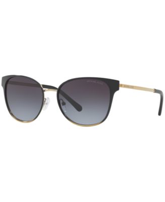 Michael Kors MK1022 Tia Sunglasses Gold & Black Frame Small Frame Fit No Case Amazon.co.jp: Michael Kors TIA MK 1022 女性 サングラス BLACK  main image 3