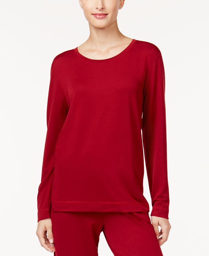 Hue Super Soft Pajama Long Sleeve Top Macy's
