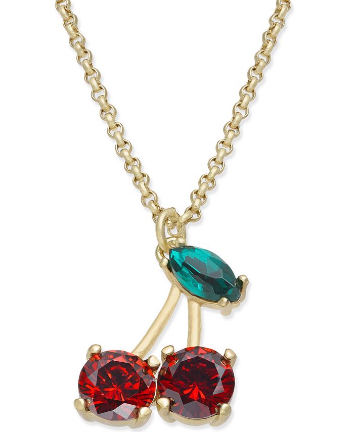 Kate spade cherry necklace